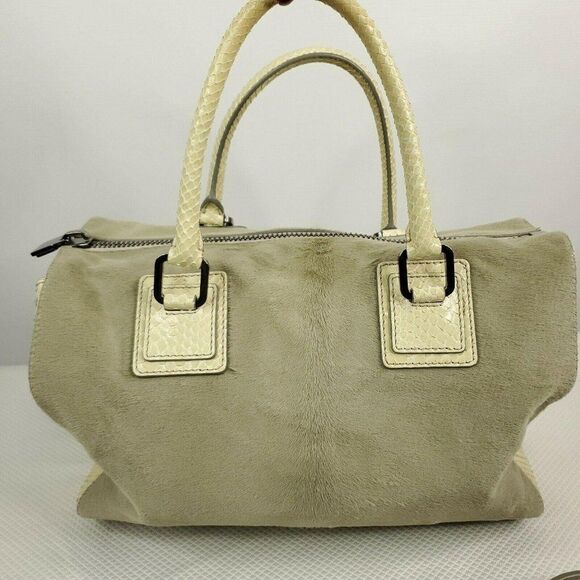 Alexandra Clancy Leather Handbag Tote Bag Purse - Picture 7 of 11